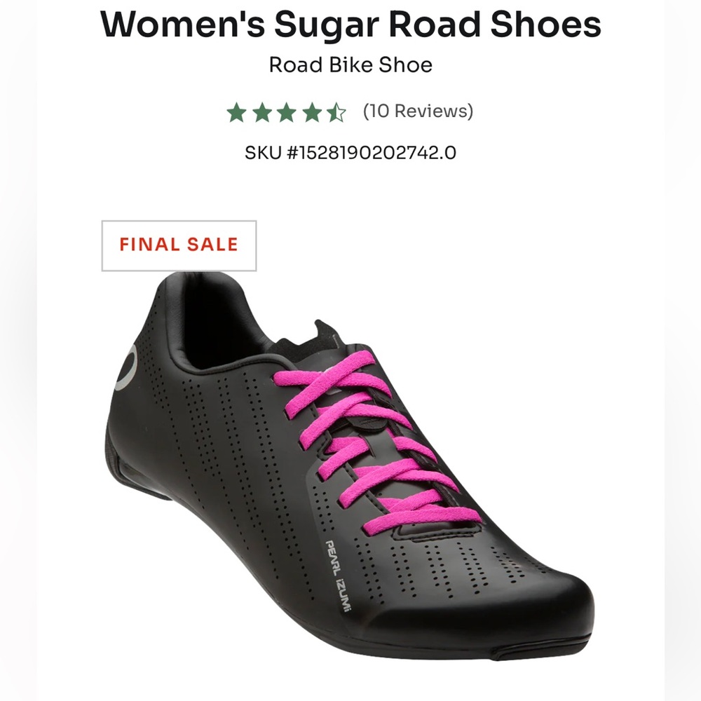 Pearl Izumi Women’s Cycle/Spin Shoes- Sugar Road